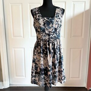 Kenzie Tan and Black A-like Cocktail Dress